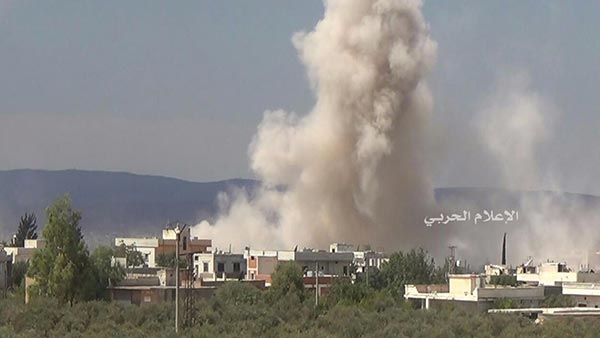 بالصور - الإرهابيون يواصلون استهداف المدنيين في الفوعة وكفريا المحاصرتين بريف إدلب