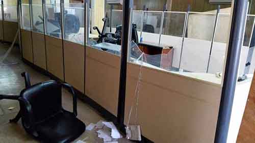 أزمة &rsquo;سعودي أوجيه&rsquo; الى تفاقم وعمالها يحطمون مكاتبها في الدمام