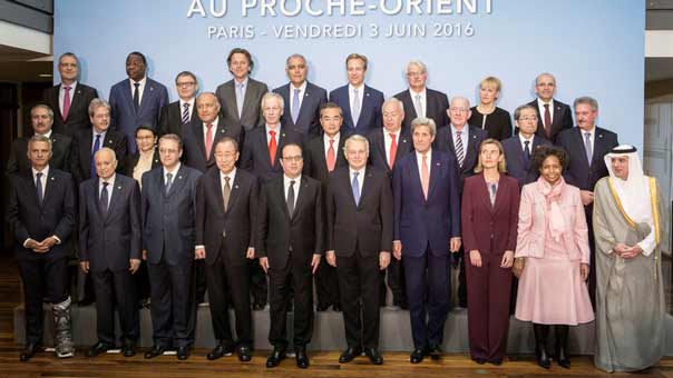 &rsquo;اسرائيل&rsquo; راضية عن نتائج مؤتمر &rsquo;السلام&rsquo; في باريس