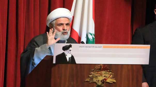 احتفال بالذكرى الـ 27 لرحيل الامام الخميني في بيروت .. الشيخ قاسم: انتهينا من خطر الامارات التكفيرية في لبنان بفضل معادلة الجيش والشعب والمقاومة