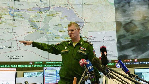 حميميم: المجموعات الارهابية المسماة &rsquo;معتدلة&rsquo; تستهدف المدنيين في حلب من جهات مختلفة