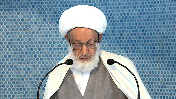 آية الله قاسم: لا حل في البحرين دون الرجوع الى الممثلين الحقيقيين للشعب