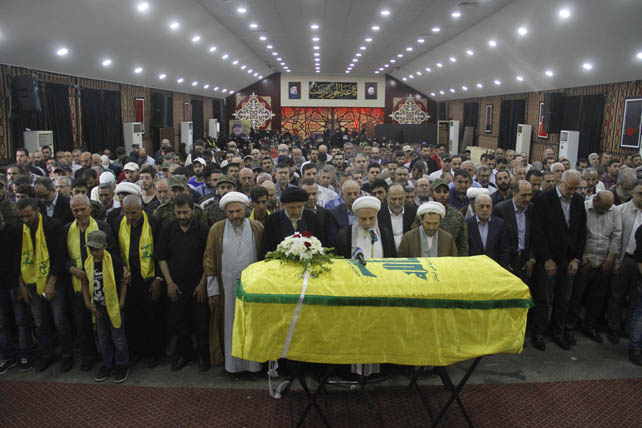 حزب الله وجمهور المقاومة شيعوا الشهيد المجاهد خليل السيد حسن في الغبيري