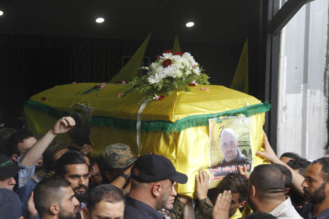 حزب الله وجمهور المقاومة شيعوا الشهيد المجاهد خليل السيد حسن في الغبيري