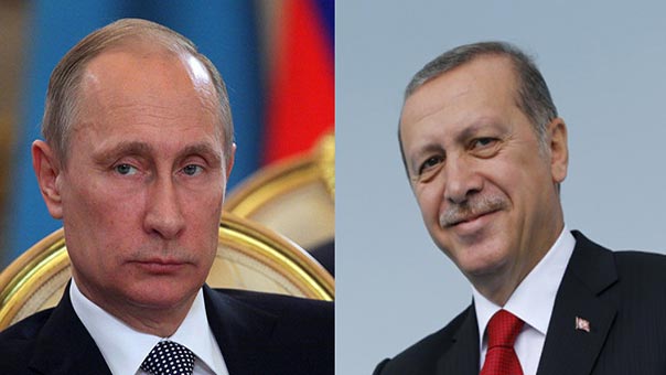 أردوغان لبوتين: أتمنى عودة علاقاتنا إلى سابق عهدها