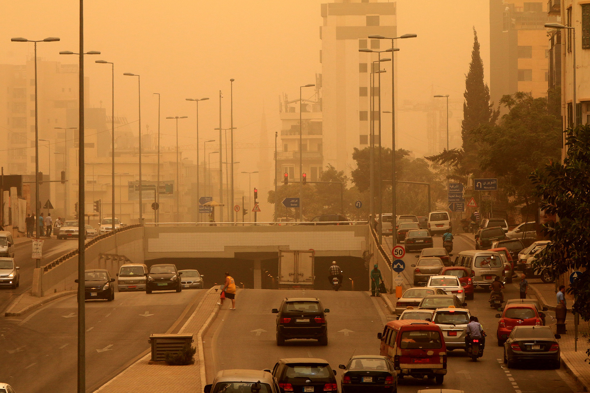 موجة الرطوبة العالية مستمرة حتى الاسبوع المقبل .. ومصدرها الخليج