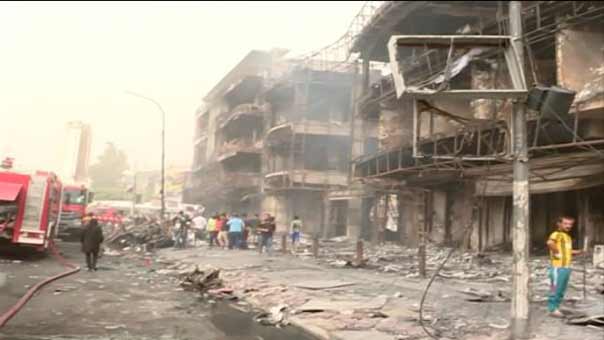 تفجير انتحاري يحصد أكثر من 167 شهيدًا و200 جريح في بغداد.. والعبادي يتوعد الإرهابيين بالقصاص