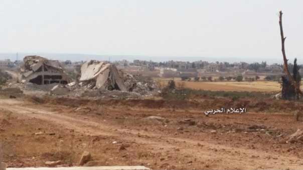 بالصور: مزارع الملاح الجنوبية في ريف حلب الشمالي بعد تحريرها على يد الجيش السوري وحلفائه