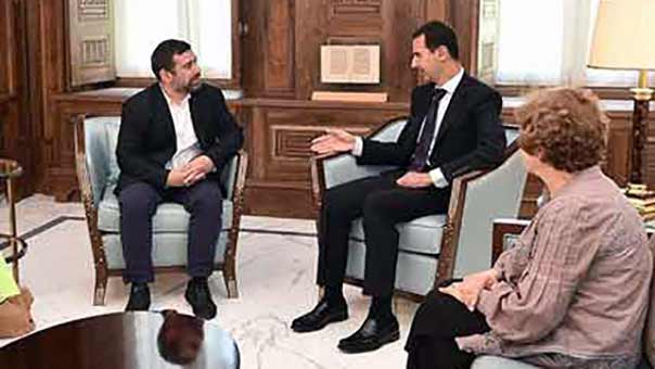 الرئيس الاسد استقبل وفدا من البرلمان الاوروبي : مشكلات أوروبا سببها تبنّي بعض قادة الغرب سياسات لا تخدم مصالح شعوبهم