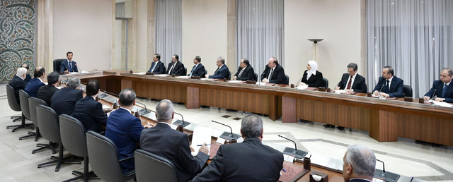 الأسد للحكومة الجديدة: الآمال التي يعلقها المواطن عليكم تحملكم مسؤوليات مضاعفة