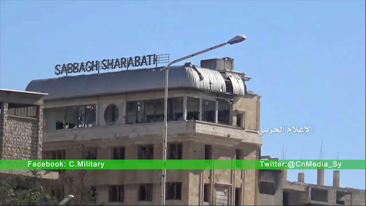 بالصور والفيديو: الجيش السوري داخل مربع معمل &rsquo;سادكوب&rsquo; بحلب