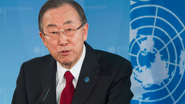 بان كي مون: حلّ &rsquo;الوفاق&rsquo; وسحب جنسية آية الله قاسم تصعيد خطير للوضع المتوتر في البحرين