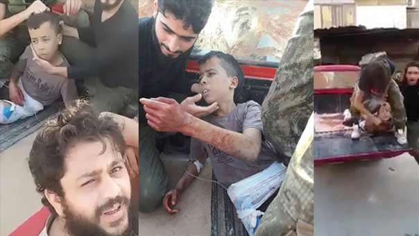 ارهابيو &rsquo;الزنكي&rsquo; ذابحو الاطفال في حلب.. أتراك الهوى أميركيو العناية