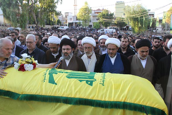 تشييع فقيد الجهاد والمقاومة القائد اسماعيل أحمد زهري في النبطية الفوقا