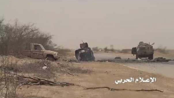 بالفيديو: انكسار زحف مرتزقة العدوان السعودي على منطقة حرض