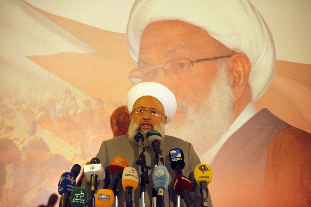 لقاء علمائي حاشد دعماً لعلماء البحرين .. والشيخ قاسم: ليست مزرعة لآل خليفة