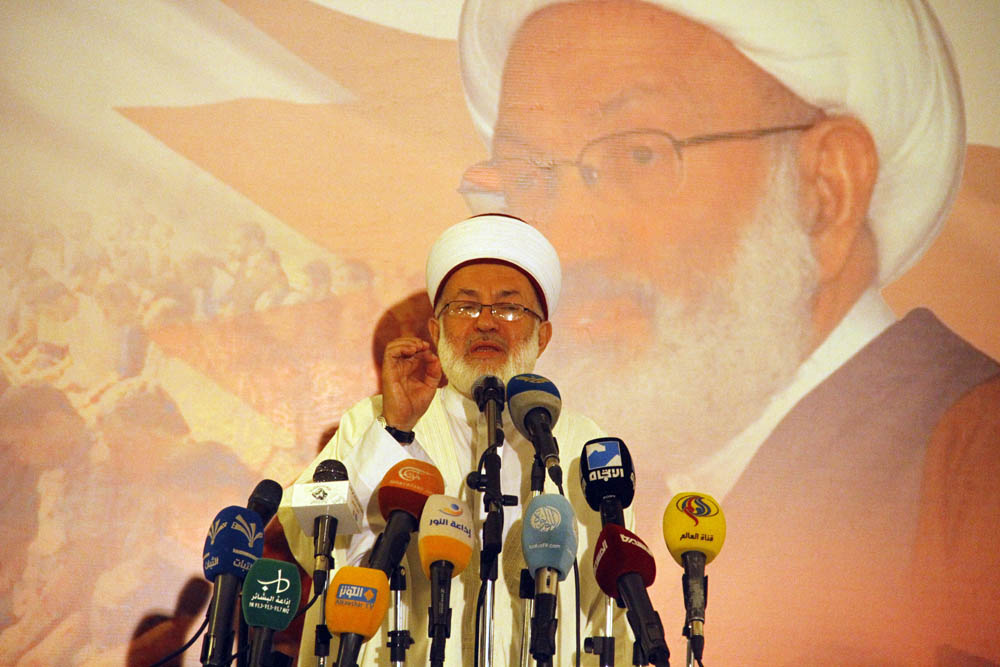 لقاء علمائي حاشد دعماً لعلماء البحرين .. والشيخ قاسم: ليست مزرعة لآل خليفة