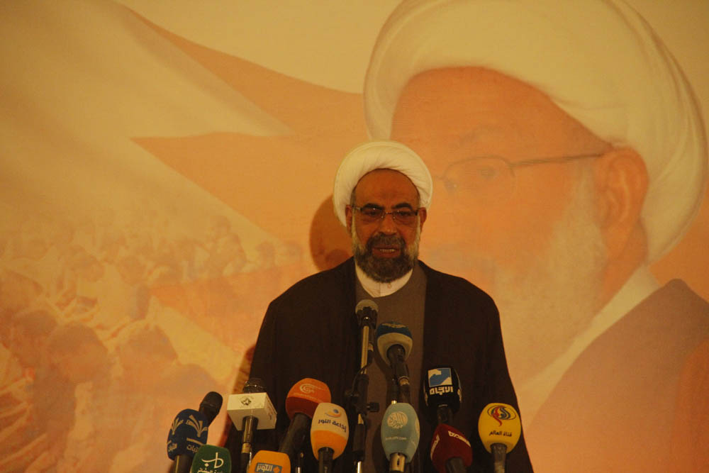 لقاء علمائي حاشد دعماً لعلماء البحرين .. والشيخ قاسم: ليست مزرعة لآل خليفة