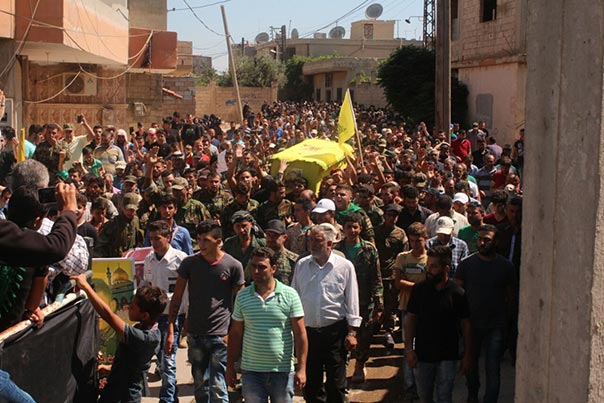  حزب الله وأهالي زيتا شيّعوا الشهيد المجاهد مهدي ادريس