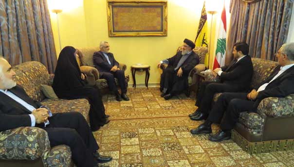 السيد نصر الله بحث مع بروجردي في آخر التطورات السياسية والأمنية في المنطقة