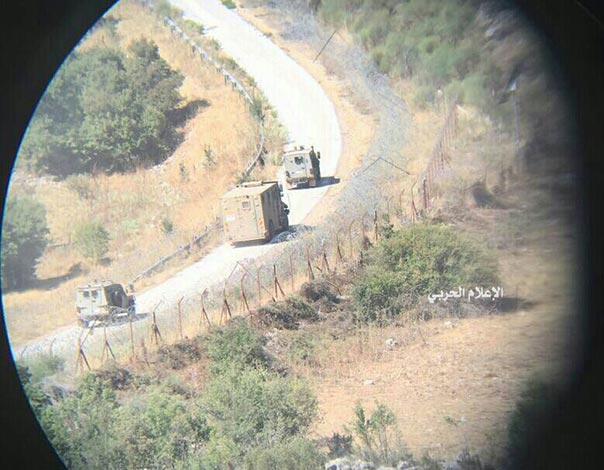 قوة معادية تضم أكثر من 50 جندياً &rsquo;اسرائيلياً&rsquo; تنتشر مقابل منطقة بركة النقار اللبنانية في مزارع شبعا