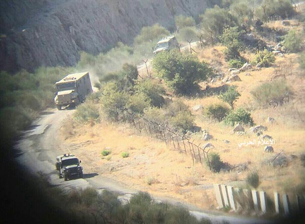 قوة معادية تضم أكثر من 50 جندياً &rsquo;اسرائيلياً&rsquo; تنتشر مقابل منطقة بركة النقار اللبنانية في مزارع شبعا