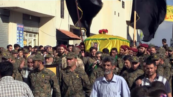 حزب الله وأهالي بلدة القطراني يشيّعون الشهيد حسن ابراهيم اسماعيل الى مثواه الأخير