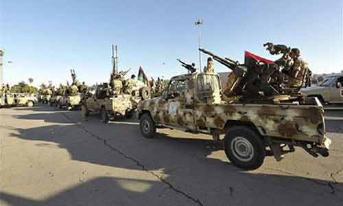 القوات الموالية للحكومة الليبية تواصل تقدمها في سرت