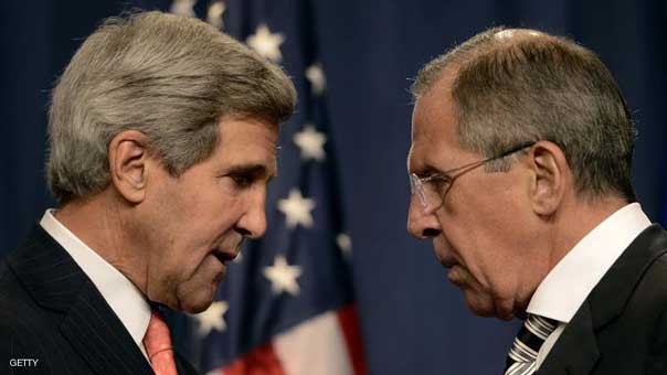 لافروف وكيري يبحثان التنسيق ضد الإرهاب في سوريا