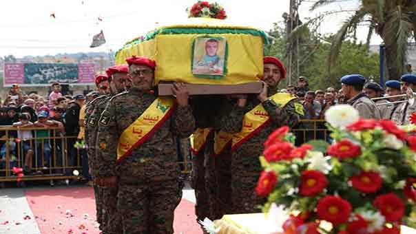 حزب الله وجمهور المقاومة يشيعون الشهيد المجاهد حسين علي حايك في كفرتبنيت