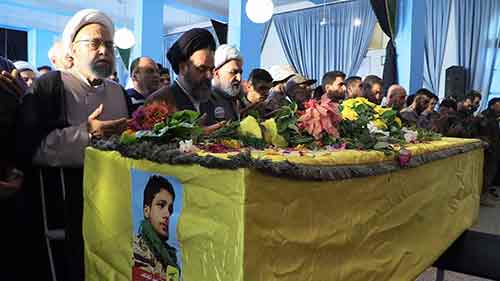 حزب الله وجمهور المقاومة يشيعون الشهيد المجاهد حبيب الله محمد مظلوم في بريتال البقاعية