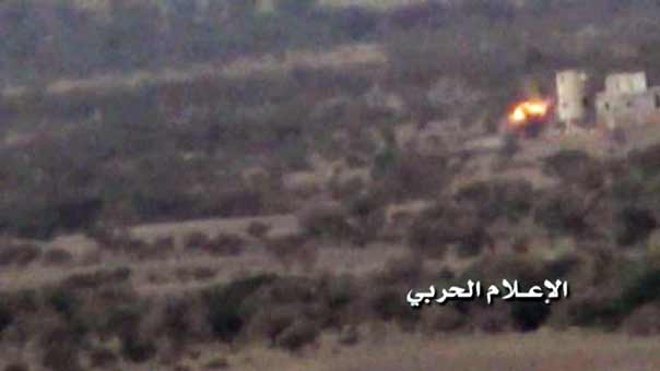 الجيش اليمني واللجان الشعبية يمطرون مواقع العدوان السعودي بالصواريخ