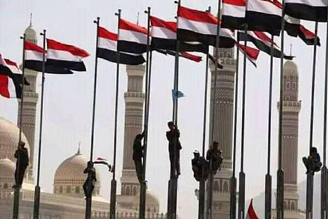 الصمّاد أمام الملايين في ميدان السبعين: يدنا ممدودة للسلام لا للاستسلام.. وتشكيل الحكومة اليمنية قريبًا