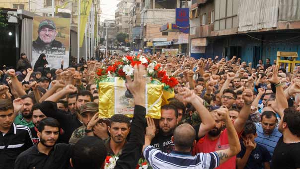 حزب الله وجماهير المقاومة يشيعون الشهيد المجاهد محمد حسين مازح  