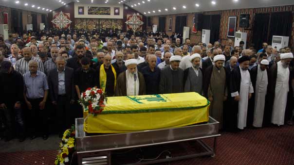 حزب الله وجماهير المقاومة يشيعون الشهيد المجاهد محمد حسين مازح  