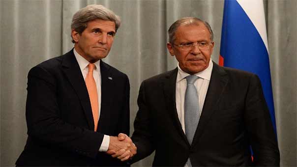وزيرا الخارجية الروسي والأميركي يلتقيان في جنيف للبحث في الأزمة السورية