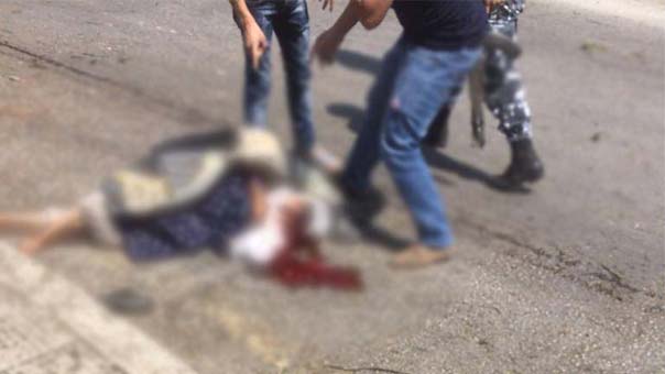 شهيدة وجرحى بانفجار بعبوة ناسفة على دوار الكسارة في زحلة