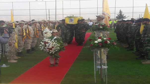 حزب الله وأهالي الهرمل يشيّعون الشهيد وائل إبراهيم سماحة &rsquo;محمد علي&rsquo;