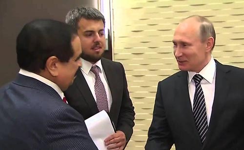 آل خليفة في موسكو للقاء بوتين