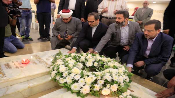 السفارة الإيرانية أحيت الذكرى السنوية الأولى لاستشهاد آبادي وشهداء فاجعة منى  