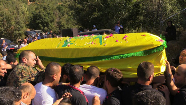 حزب الله يشيّع الشهيدين خضر صفا ومحمد نصرالدين في الغبيري وبزيون الجبيلية