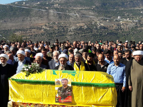 حزب الله يشيّع الشهيدين خضر صفا ومحمد نصرالدين في الغبيري وبزيون الجبيلية