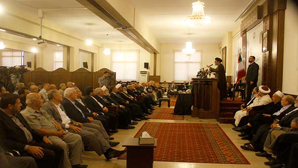 حفل تأبيني للشهيد آبادي وشهداء فاجعة منى في مجمع الامام المجتبى (ع)-الحدث