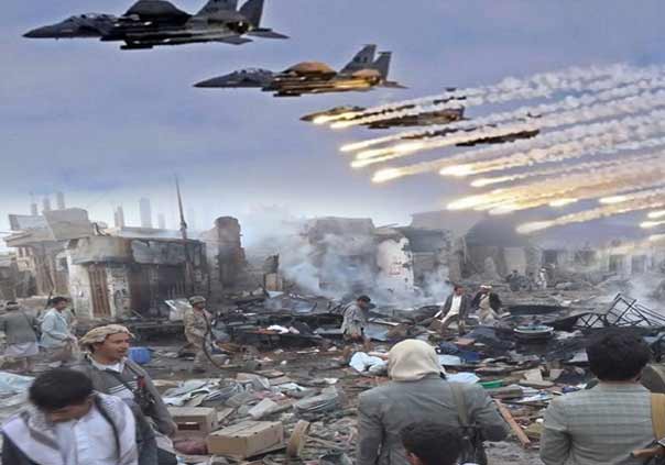 العدوان السعودي يكثف غاراته على اليمن ويستهدف صنعاء وصعدة