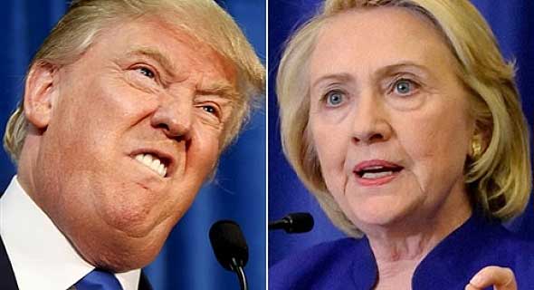 ترامب وكلينتون.. حرب كلامية وتراشق &rsquo;عابر للولايات&rsquo;