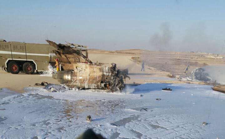 مقتل طيار &rsquo;إسرائيلي&rsquo; وإصابة آخر بتحطم &rsquo;اف 16&rsquo; قرب غزة