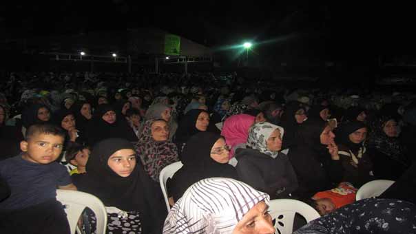 بالصور: أهالي كفريا والفوعة يتحدّون الحصار بإحياء ليالي عاشوراء