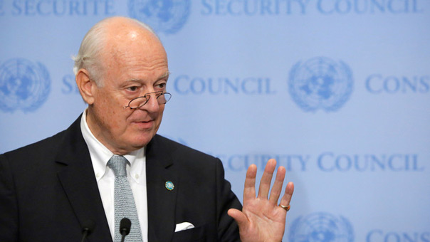 دي ميستورا يؤكد وجود قرابة 8 آلاف مسلح من &rsquo;النصرة&rsquo; وغيرها في شرق حلب