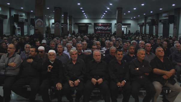 إحياء الليلة الخامسة من ليالي عاشوراء في الجنوب