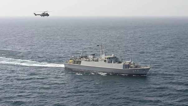 القوات البحرية السعودية تواصل مناوراتها في بحر عمان